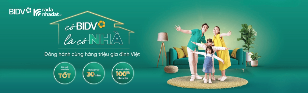 Chương trình hợp tác BIDV & Radanhadat.vn