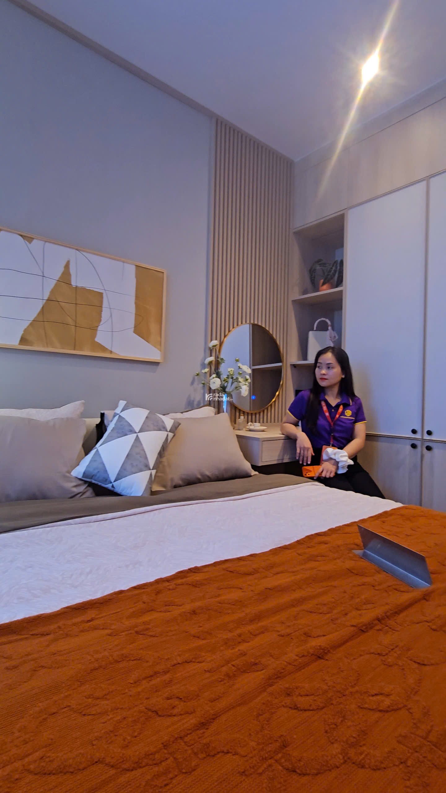 HOT!! CĂN HỘ CAO CẤP 2PN 50M2 BÀN GIAO ĐỦ NỘI THẤT TRẺ TRUNG, HIỆN ĐẠI