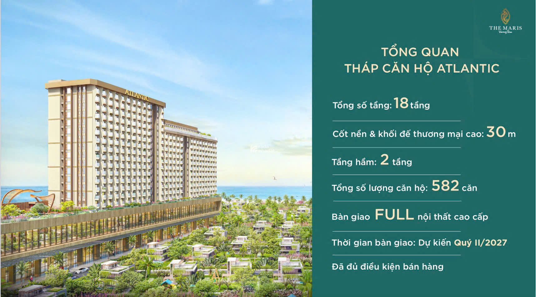 ĐỘT PHÁ SỞ HỮU "SECOND HOME" ĐẲNG CẤP TẠI THE MARIS VŨNG TÀU VỚI CHÍNH SÁCH "NHẸ GÁNH TÀI CHÍNH"
