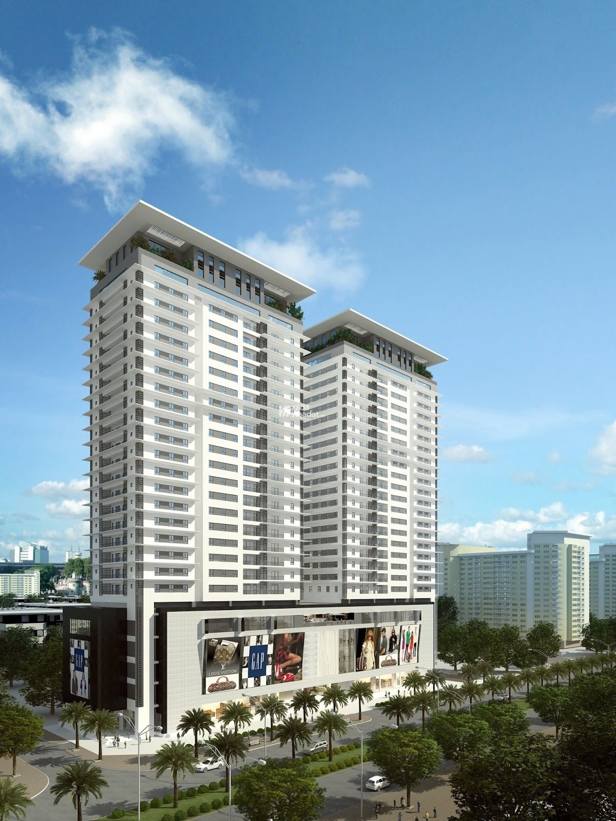 Bán gấp căn chung cư Thủy Lợi ngã tư Lê Trọng Tấn - Quang Trung, 95m2, 2PN  2WC, ban công ĐN, SĐCC