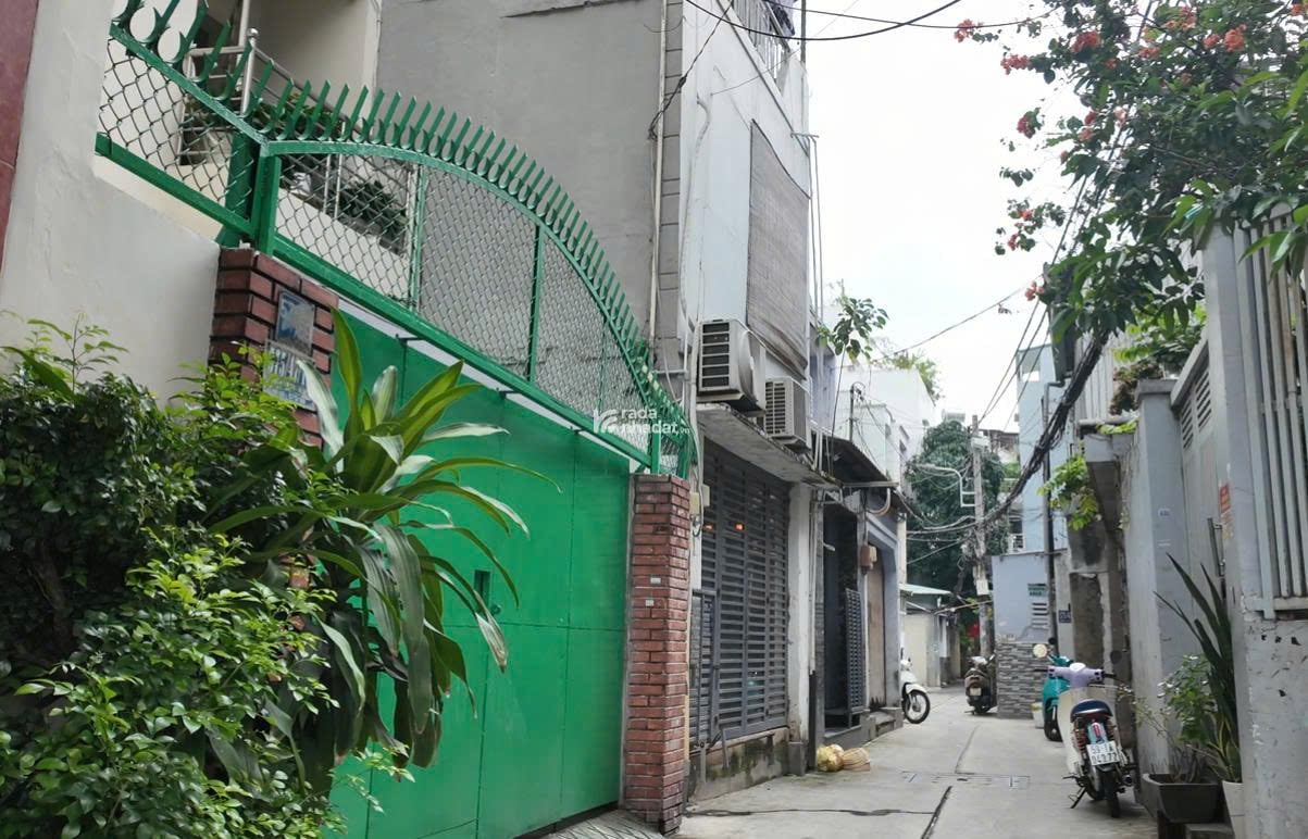 BÁN NHÀ RIÊNG HXH 8M; CMT8, Q.10; CN: 56,1m2, nở hậu 4,05m; 3 TẦNG; GIÁ CHỈ 11 TỶ