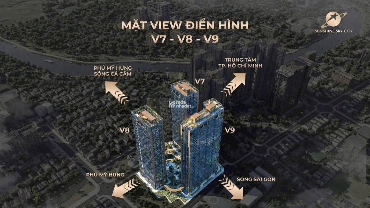 SUNSHINE SKY CITY phân khu Thịnh Vượng