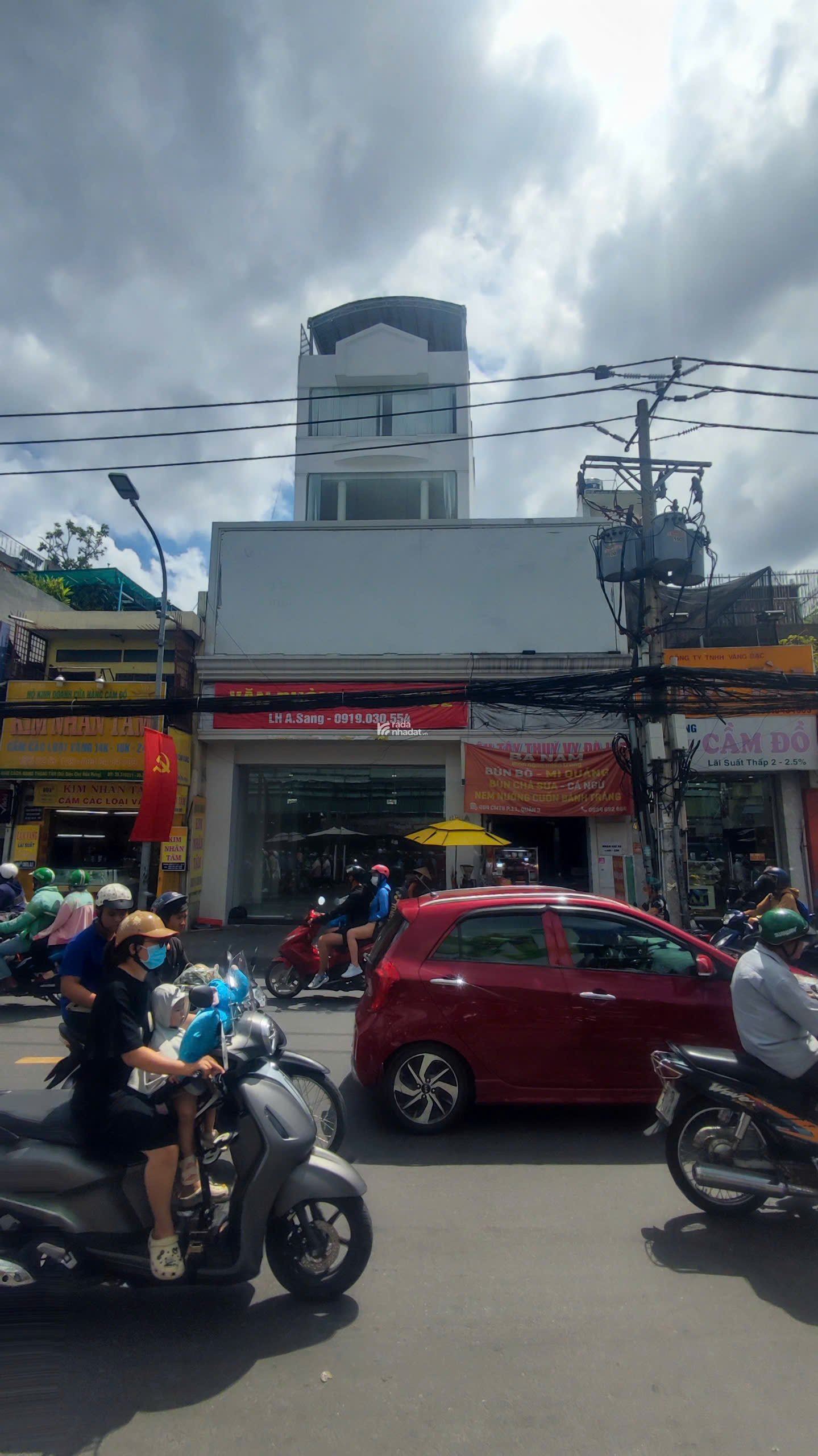Bán Tòa Nhà Mặt Tiền Cách Mạng Tháng 8. (6.5x27m), 6 tầng, Giá 56 tỷ TL  tin thật