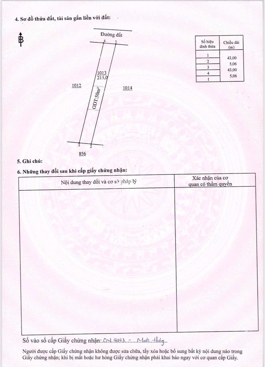 595tr/nền ngang 5x40 trong cụm KCN Chơn Thành