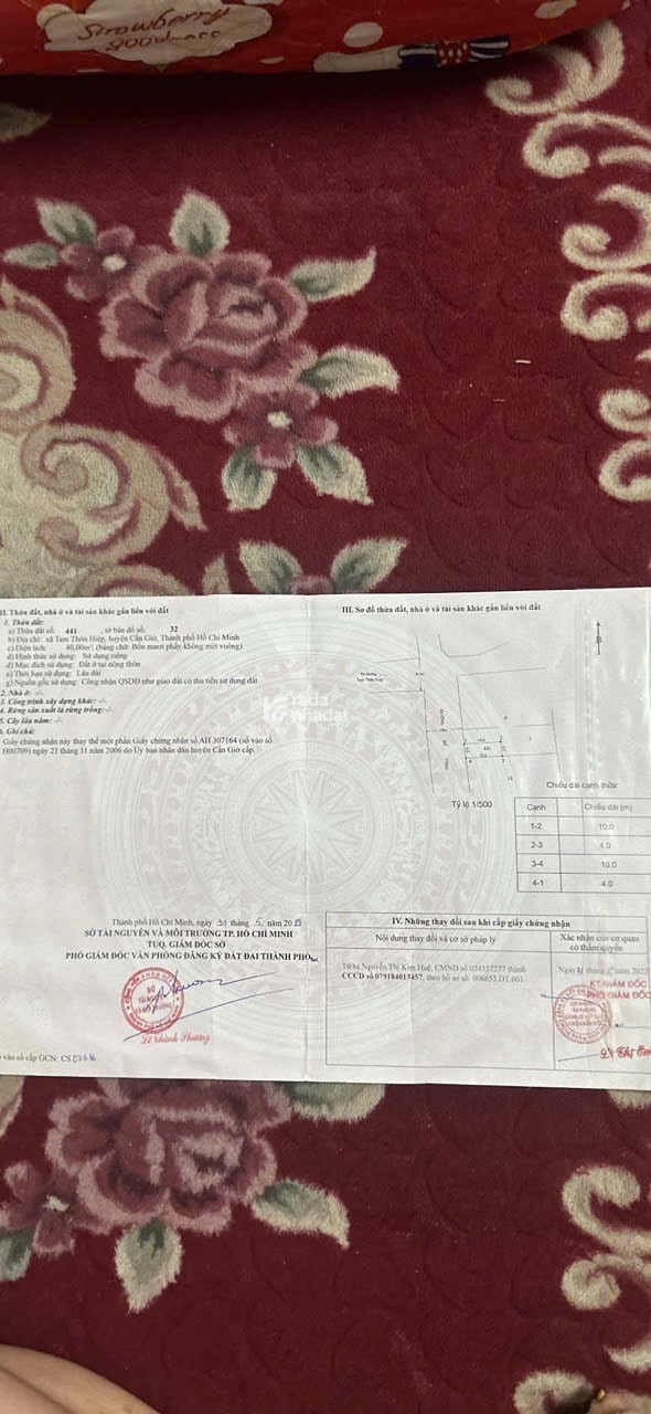 Đất chính chủ cần bán mặt tiền- mặt tiền sông
