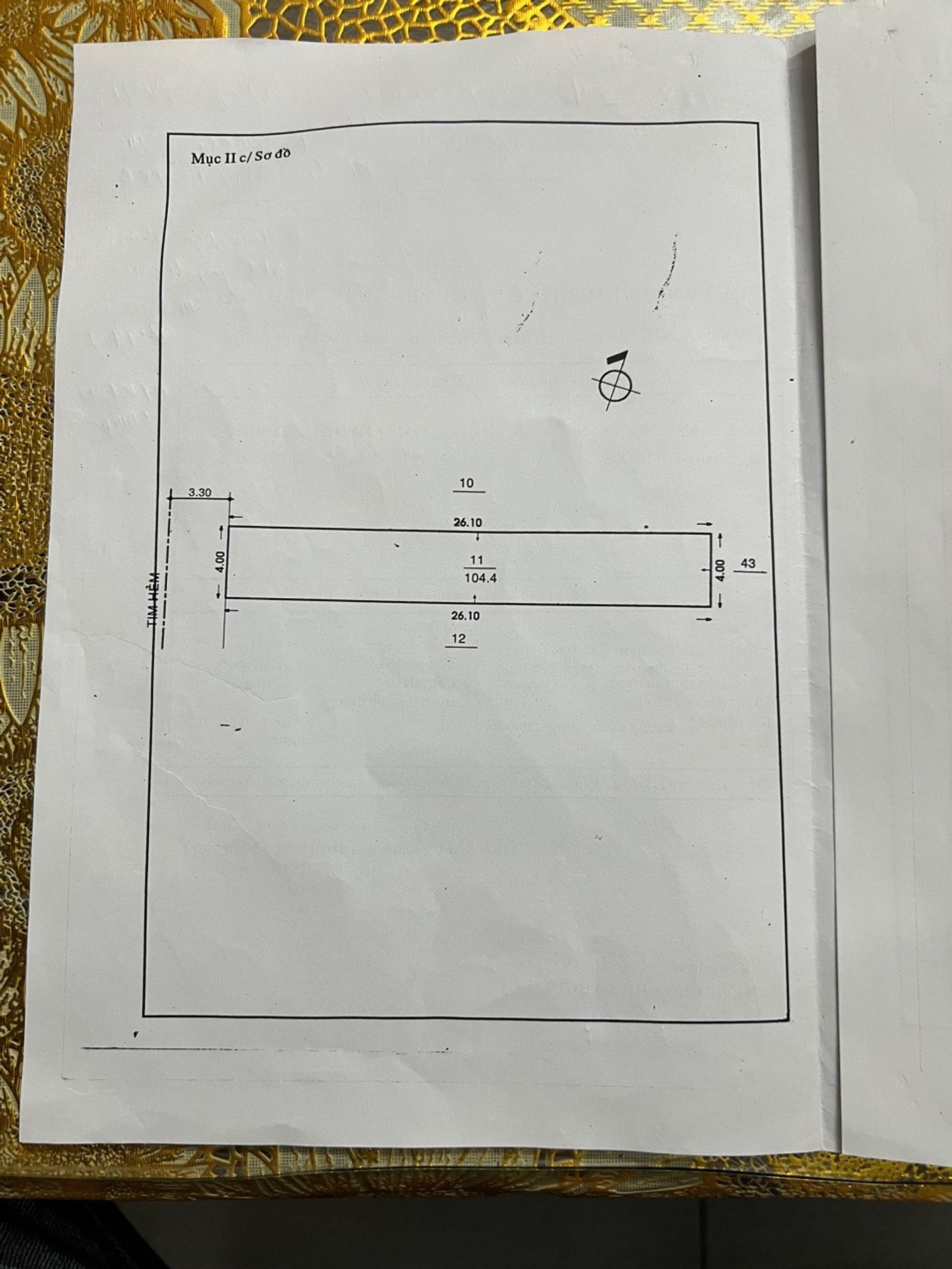 Nhà C4, hẻm 8m thông Phạm Văn Bạch, 105m2, 4x26, tiện xây mới hoặc CHDV, 11.8 tỷ TL