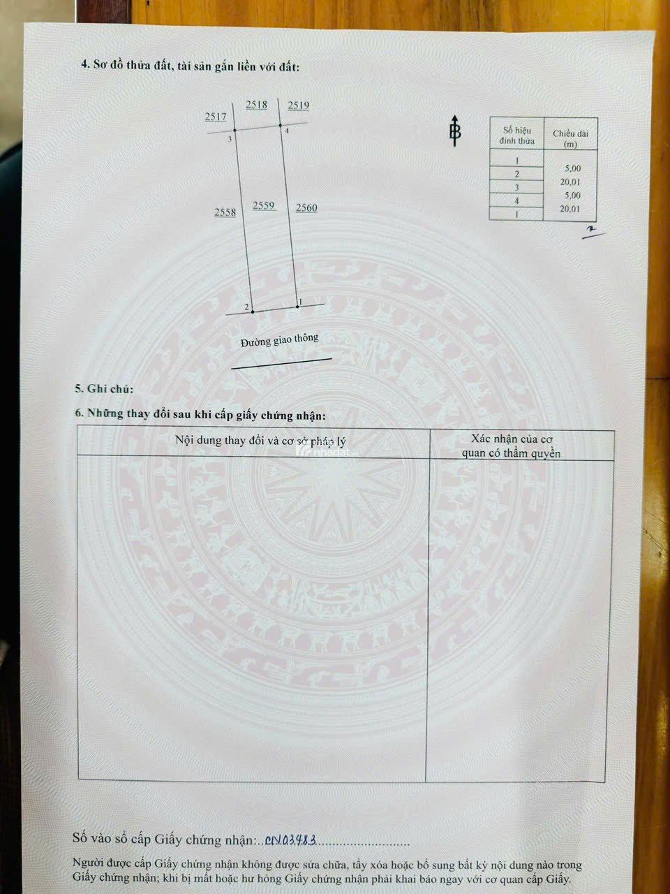 Nền 1 tỷ 399, mặt tiền đường 30m ngay KDC gần trục đại lộc Bắc Sơn - Long Thành