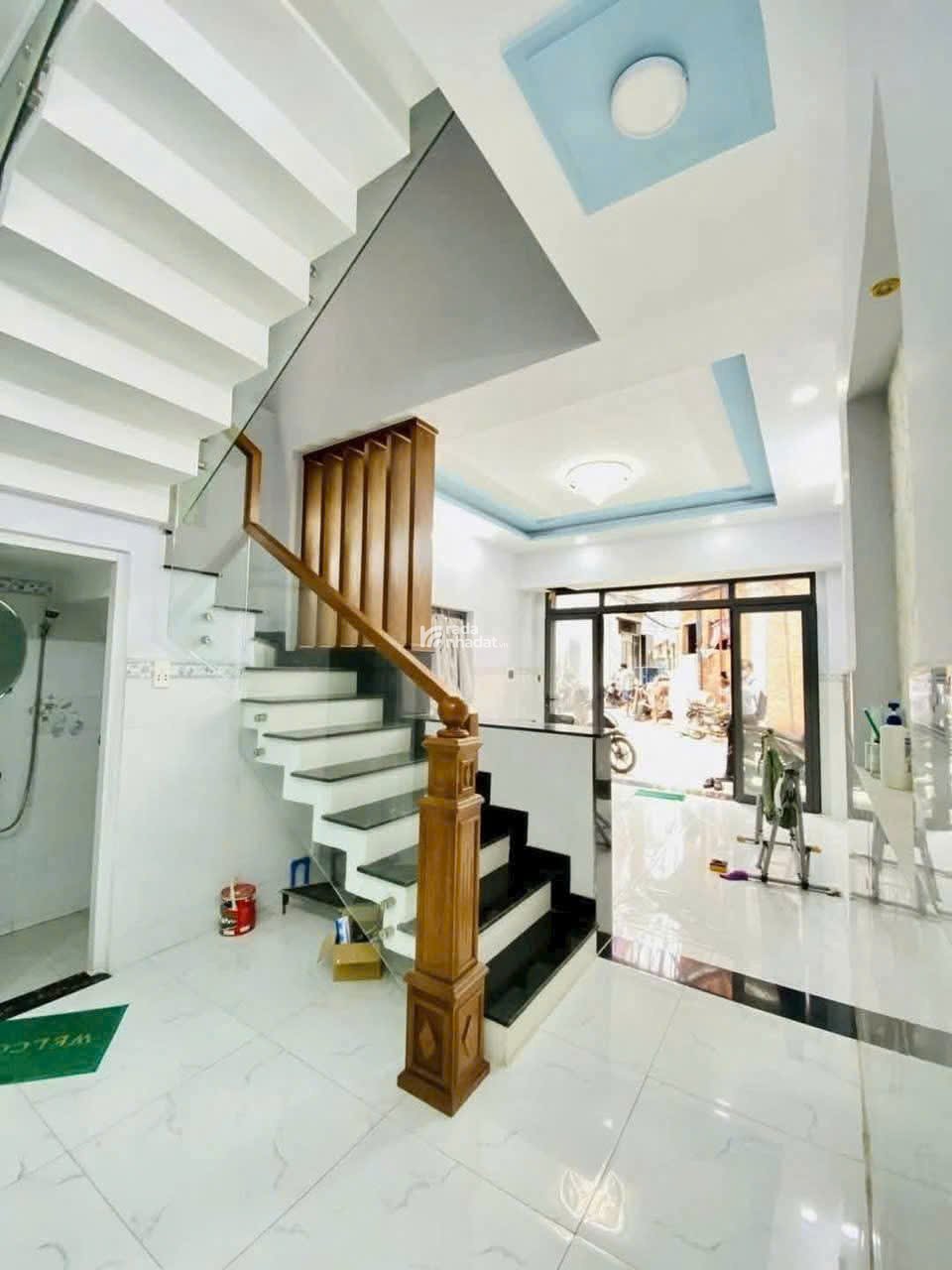 Cạnh KCX Tân Thuận - hẻm 5M ôtô ngủ trong nhà - nhà mới BTCT 4PN -4.2*15- chỉ nhỉnh 6T TL