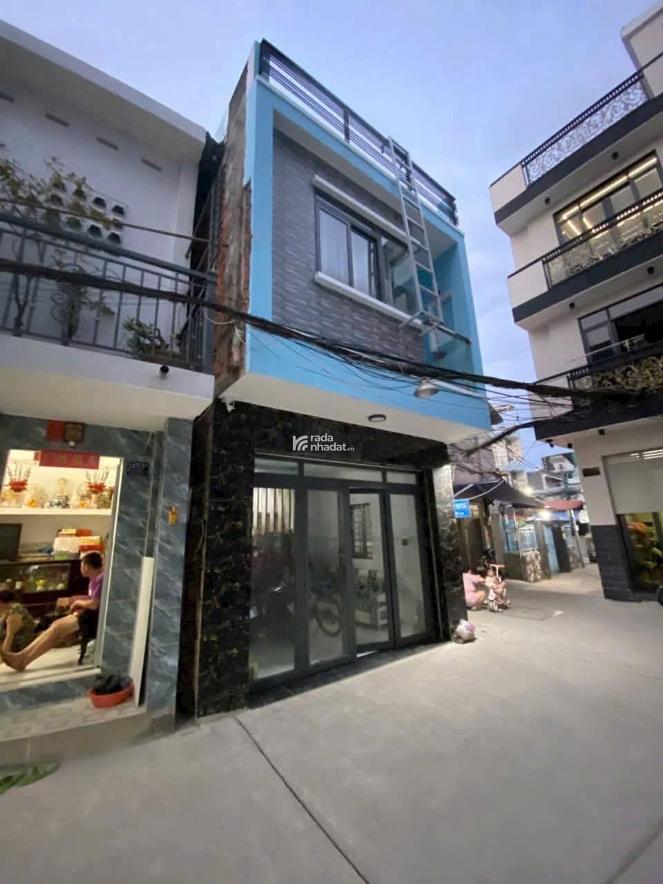 Cạnh KCX Tân Thuận - hẻm 5M ôtô ngủ trong nhà - nhà mới BTCT 4PN -4.2*15- chỉ nhỉnh 6T TL