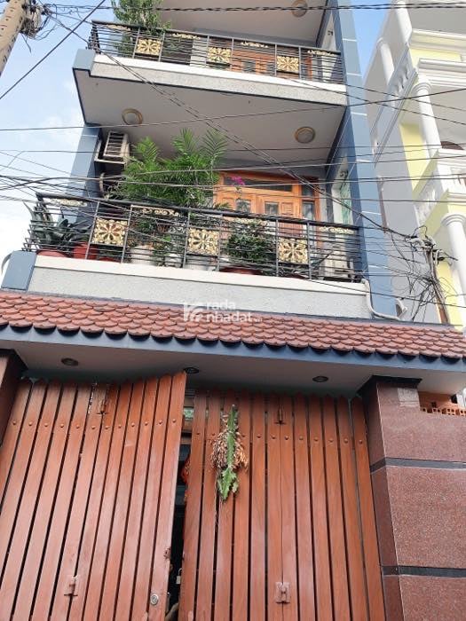 Nhà bán 52m2 , 4x14, 1 trệt 3 lầu, ST, hẻm xe hơi, đường Thống Nhất