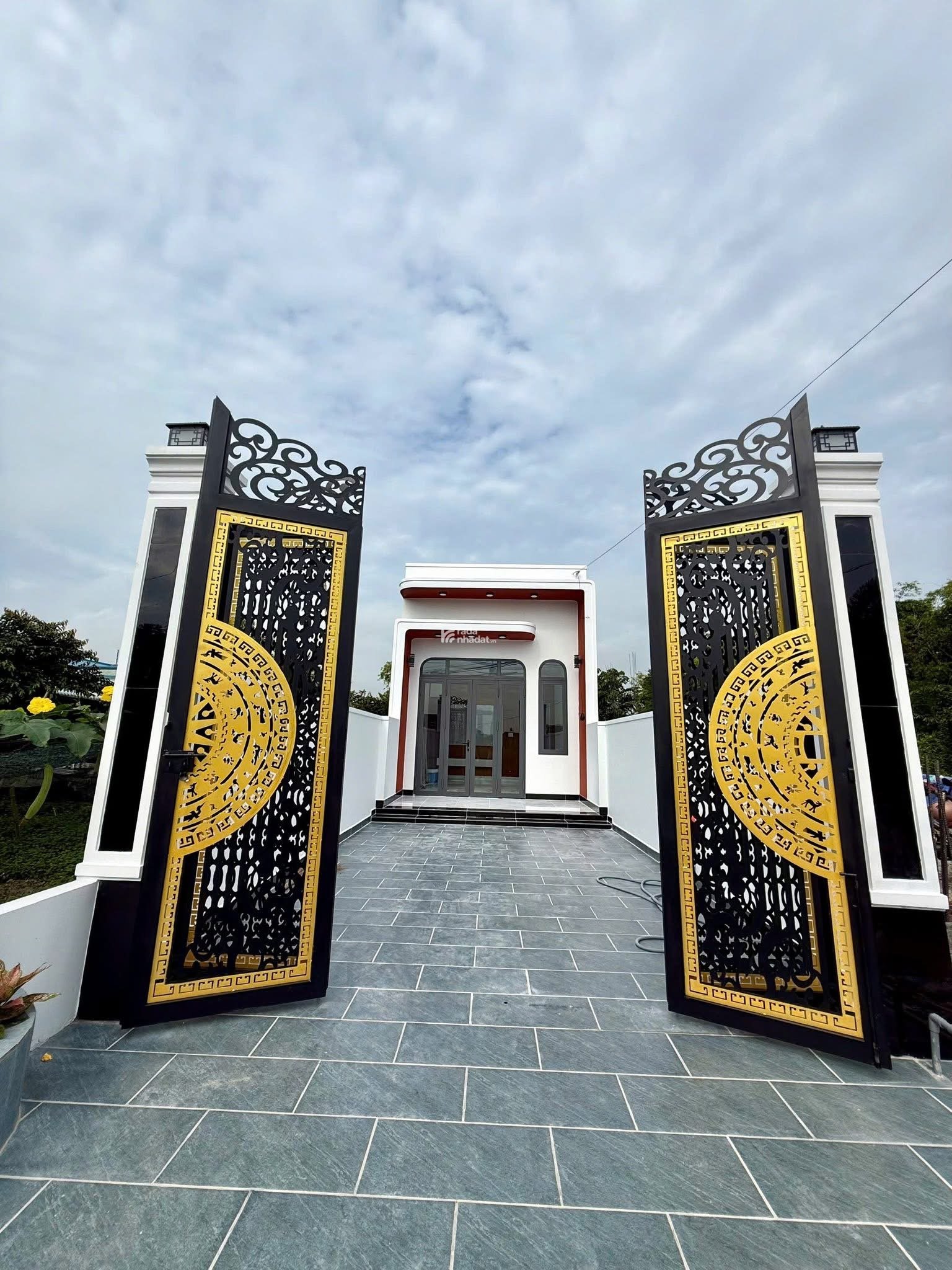 Nhà cấp 4 mái hộp hoàn công đầy đủ 