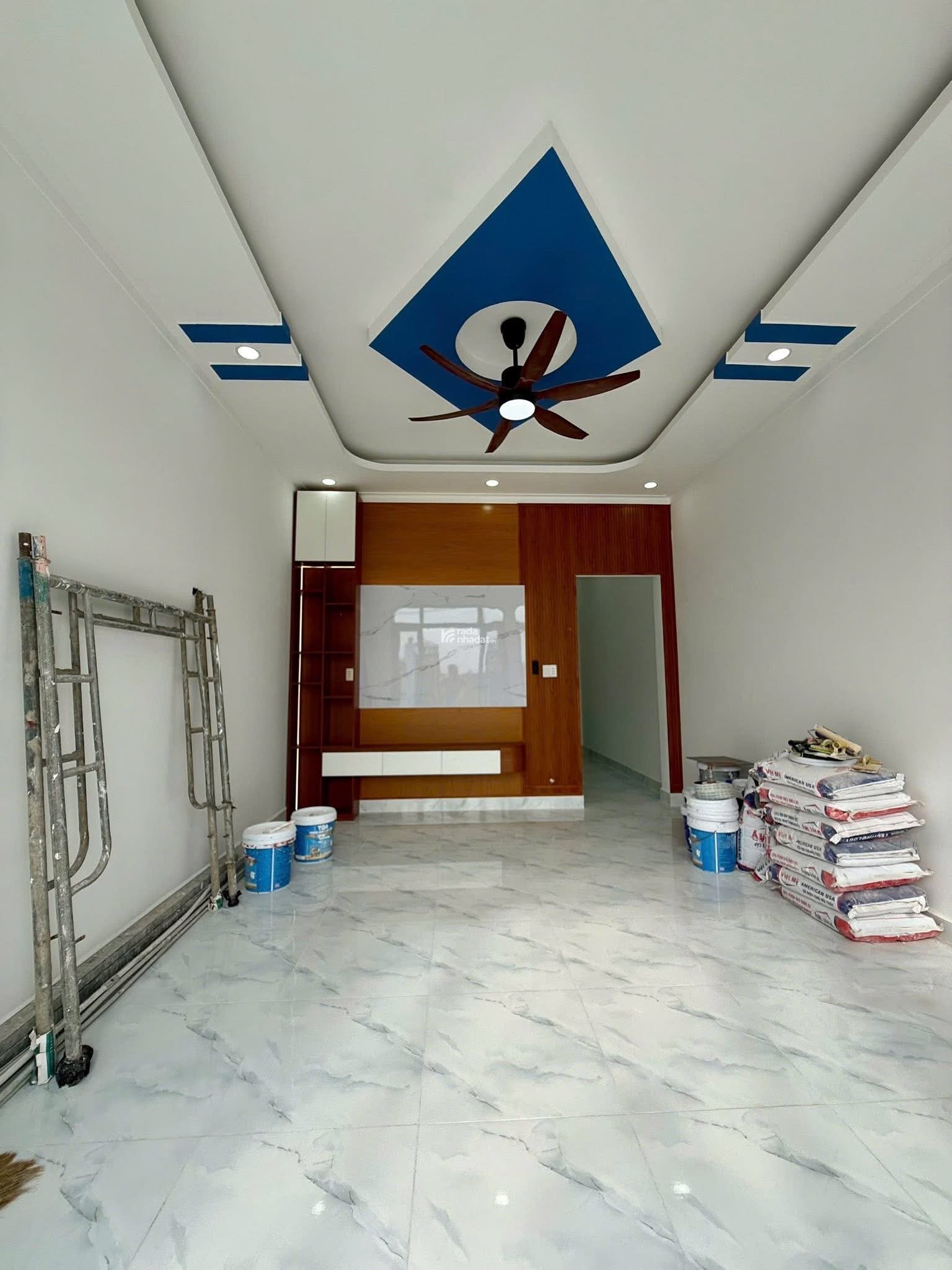 Nhà cấp 4 mái hộp hoàn công đầy đủ 