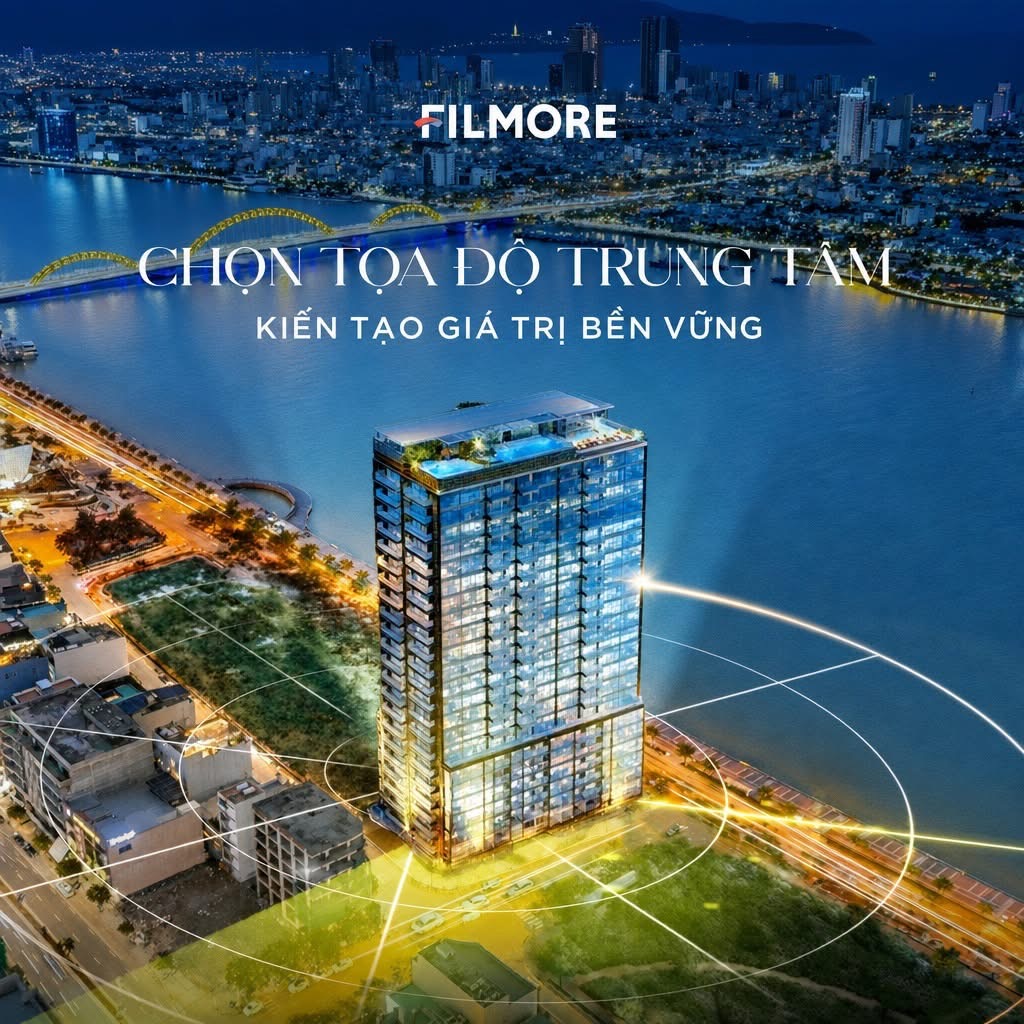 CĂN 2 PHÒNG NGỦ TRỰC DIỆN SÔNG HÀN HIẾM HOI SÓT LẠI TẠI THE FILMORE ĐÀ NẴNG