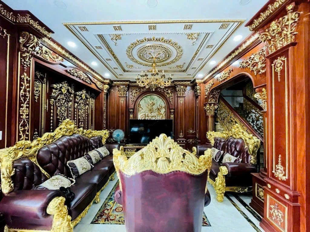 BIỆT THỰ CAO CẤP GÒ VẤP 5 TẦNG HẦM-DÁT VÀNG 24K  -HỒ BƠI -THANG MÁY- 2 MẶT TIỀN-