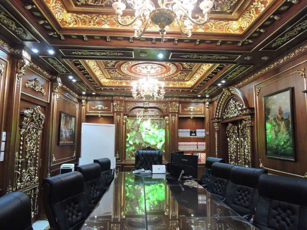 BIỆT THỰ CAO CẤP GÒ VẤP 5 TẦNG HẦM-DÁT VÀNG 24K  -HỒ BƠI -THANG MÁY- 2 MẶT TIỀN-
