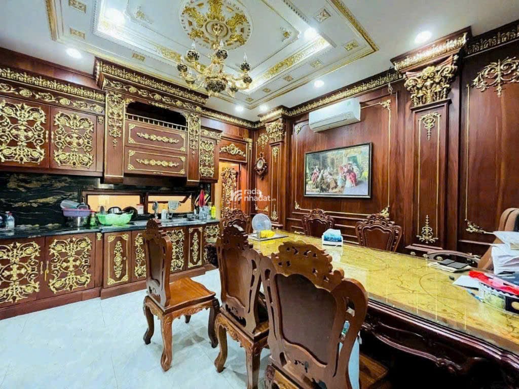 BIỆT THỰ CAO CẤP GÒ VẤP 5 TẦNG HẦM-DÁT VÀNG 24K  -HỒ BƠI -THANG MÁY- 2 MẶT TIỀN-