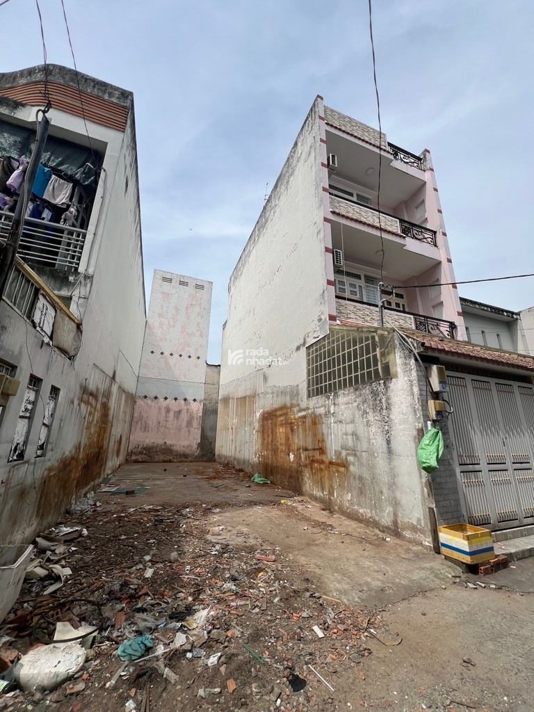 BÁN ĐẤT LIÊN KHU 10-11 80M2 6.5 TỶ 5X16M HẺM XE HƠI BÌNH TÂN SÁT TÂN PHÚ