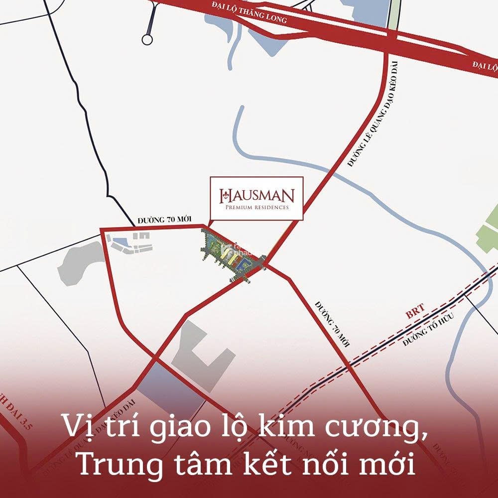Hausman premium bất động sản tiềm năng của mọi nhà  