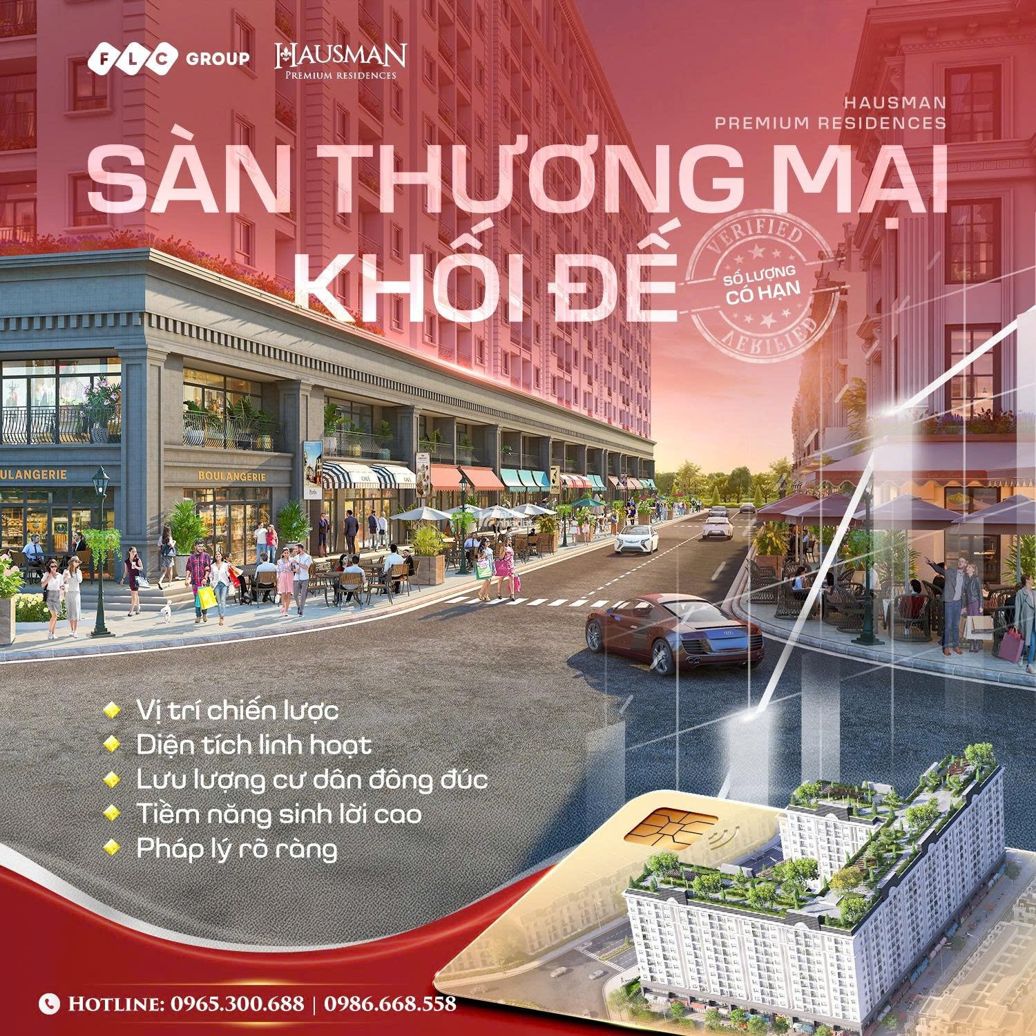 Hausman premium bất động sản tiềm năng của mọi nhà  