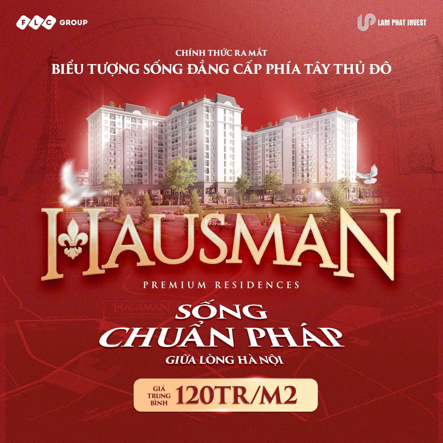 Hausman premium bất động sản tiềm năng của mọi nhà  