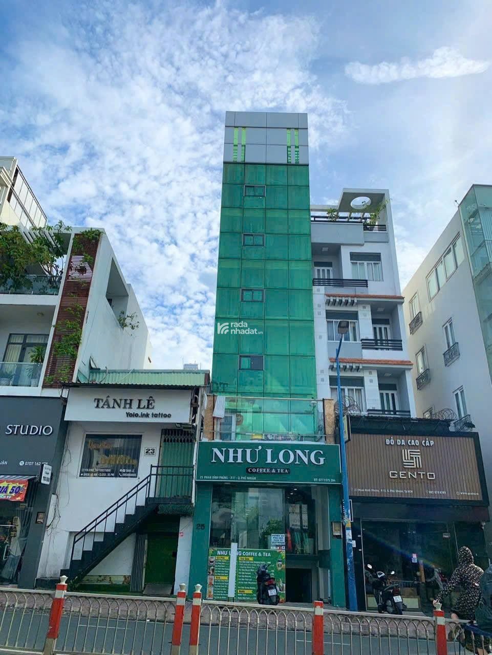 Toà nhà Văn Phòng Mặt Tiền Hoàng Văn Thụ, P8, Phú Nhuận. DT; 6x12.5m. 1 hầm, 6L. Giá; 46 Tỷ