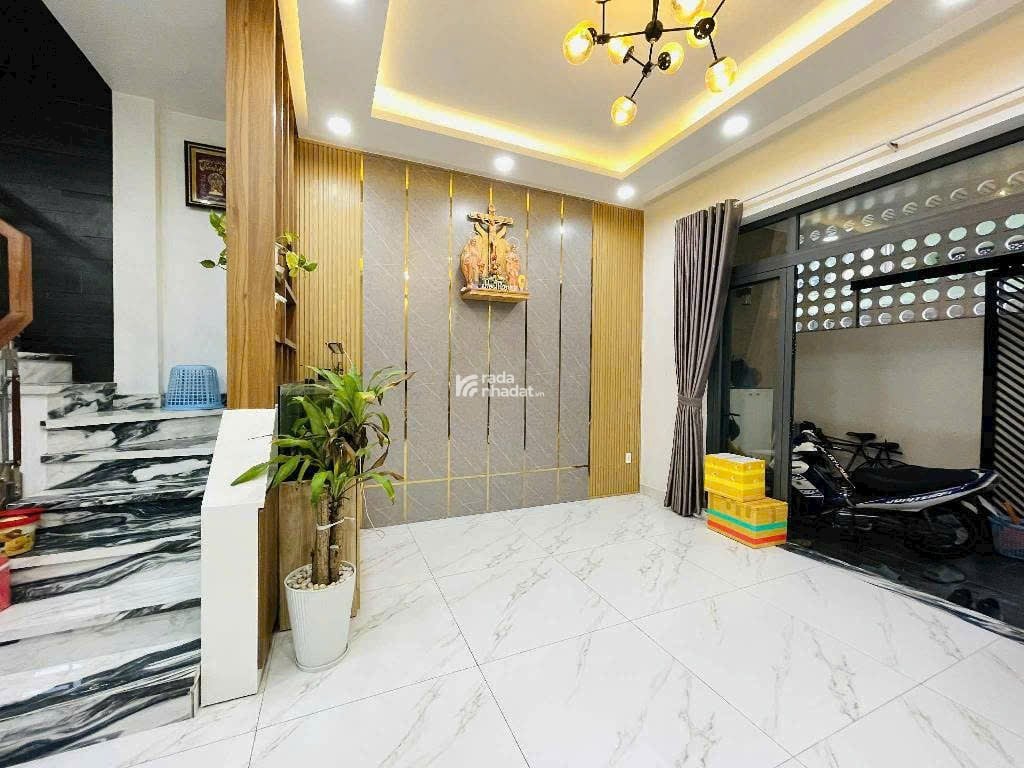Nhà phường 16 Gò Vấp . 70m2 đất . Trệt 1 lầu , 3 phòng ngủ 