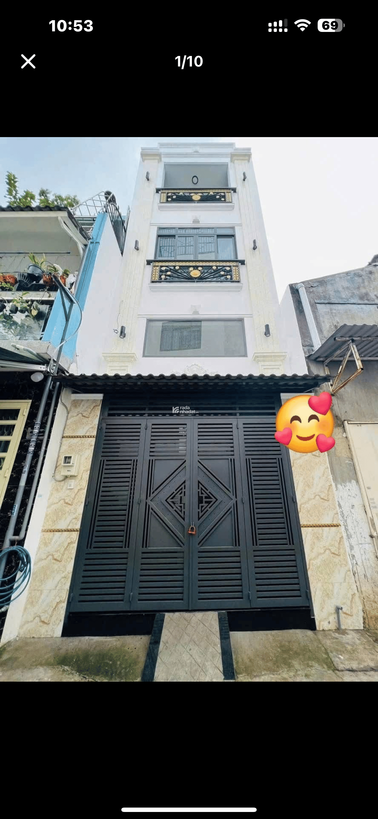 Bán nhà Phan Đăng Lưu P3 Q Nhú Nhuận - 49m2 - 3PN- SHR - 3tỷ590 - gần Bệnh Viện đa khoa Hoàn Mỹ