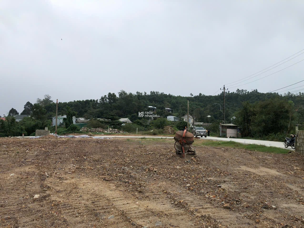 Đường phùng quán đã đổ xong phùng quán chính thức lên đời!