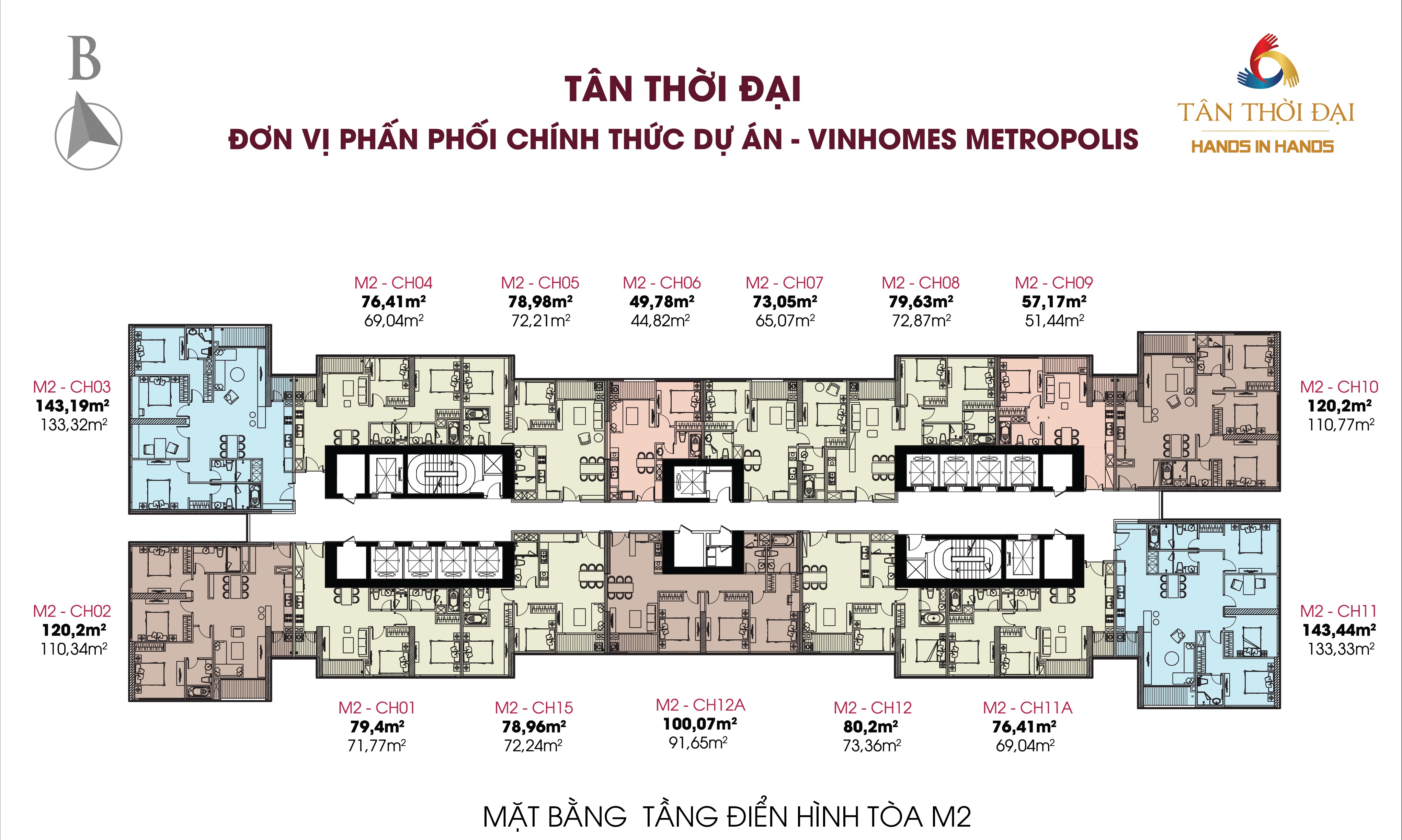 Chính chủ cần bán gấp căn 08 M2 Metropolis