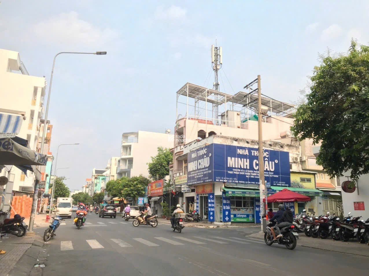 9,6 Tỷ ! Mặt tiền Nguyễn Quý Anh . Q Tân Phú. 4x14m. 4 Tầng