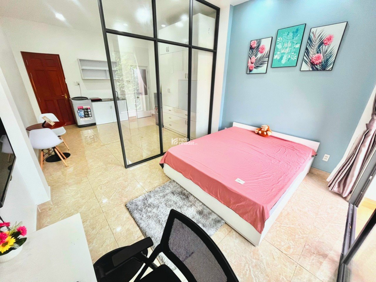 Cho thuê căn hộ quận 1, thang máy, ban công, máy giặt riêng gần ĐH Nhân Văn, UEH Trần Quang Khải