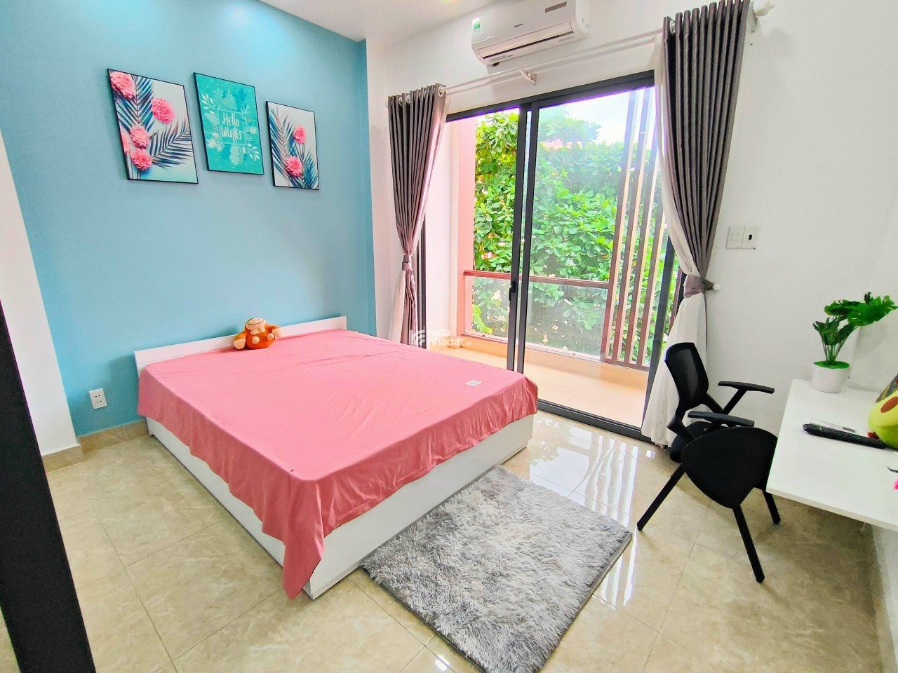 Cho thuê căn hộ quận 1, thang máy, ban công, máy giặt riêng gần ĐH Nhân Văn, UEH Trần Quang Khải