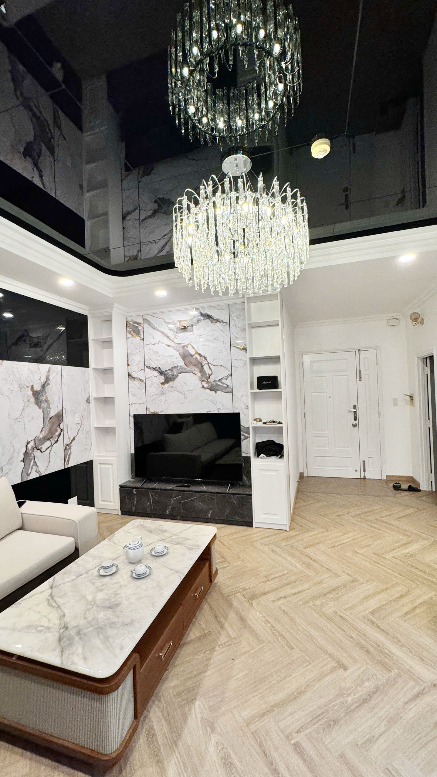 BÁN CĂN HỘ 105m2 BLOCK D FULL NỘI THẤT CC BELLEZA QUẬN 7