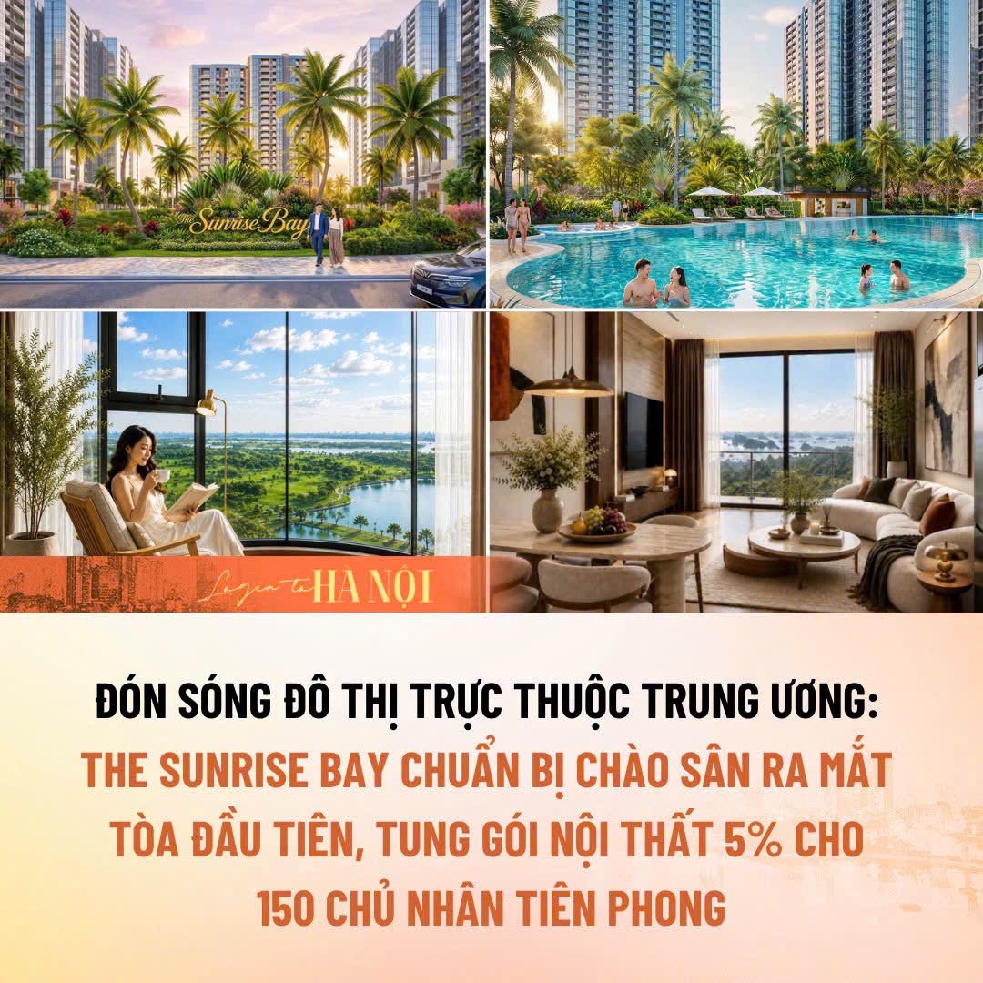 The Sunrise Bay Hạ Long áp dụng cho 150 khách hàng đầu tiên