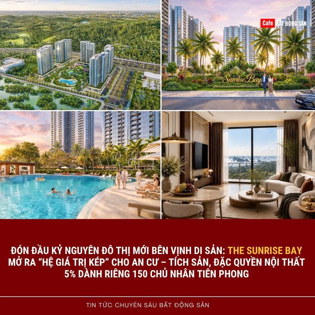 The Sunrise Bay Hạ Long áp dụng cho 150 khách hàng đầu tiên