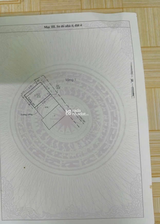 NHÀ LƯƠNG VĂN CAN  , 3 TẦNG BTCT  , 3PN , DTSD 68m2 