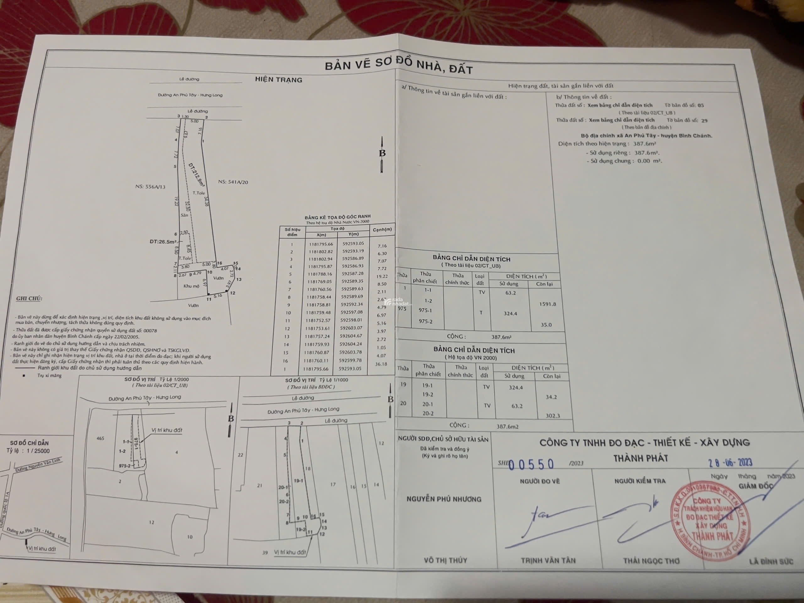 BÁN NHÀ -  ĐƯỜNG AN PHÚ TÂY 360m2 - GIÁ 14tỷ(TL)