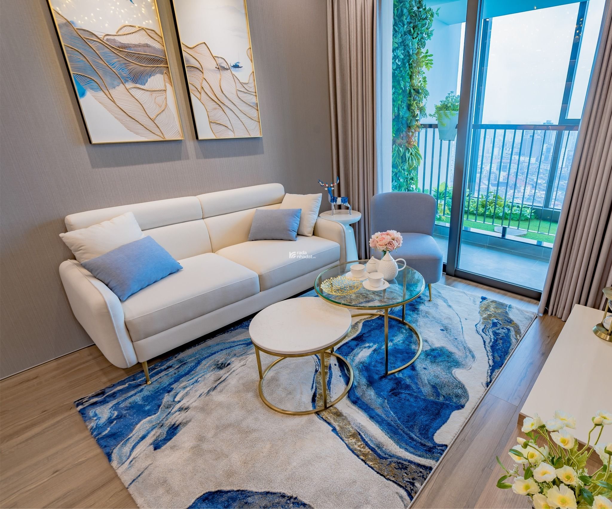 Căn hộ 2PN 2WC, 76m2, mới tinh, view toàn thành phố, Đống đa, HTLS 50%, giá 4,8 tỷ. LH: 0983 975 ***