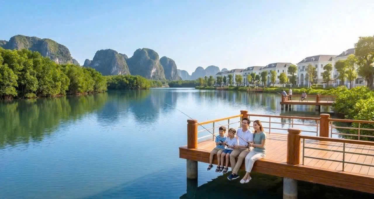 Liền kề biển tại vịnh thiên đường nhiệt đới