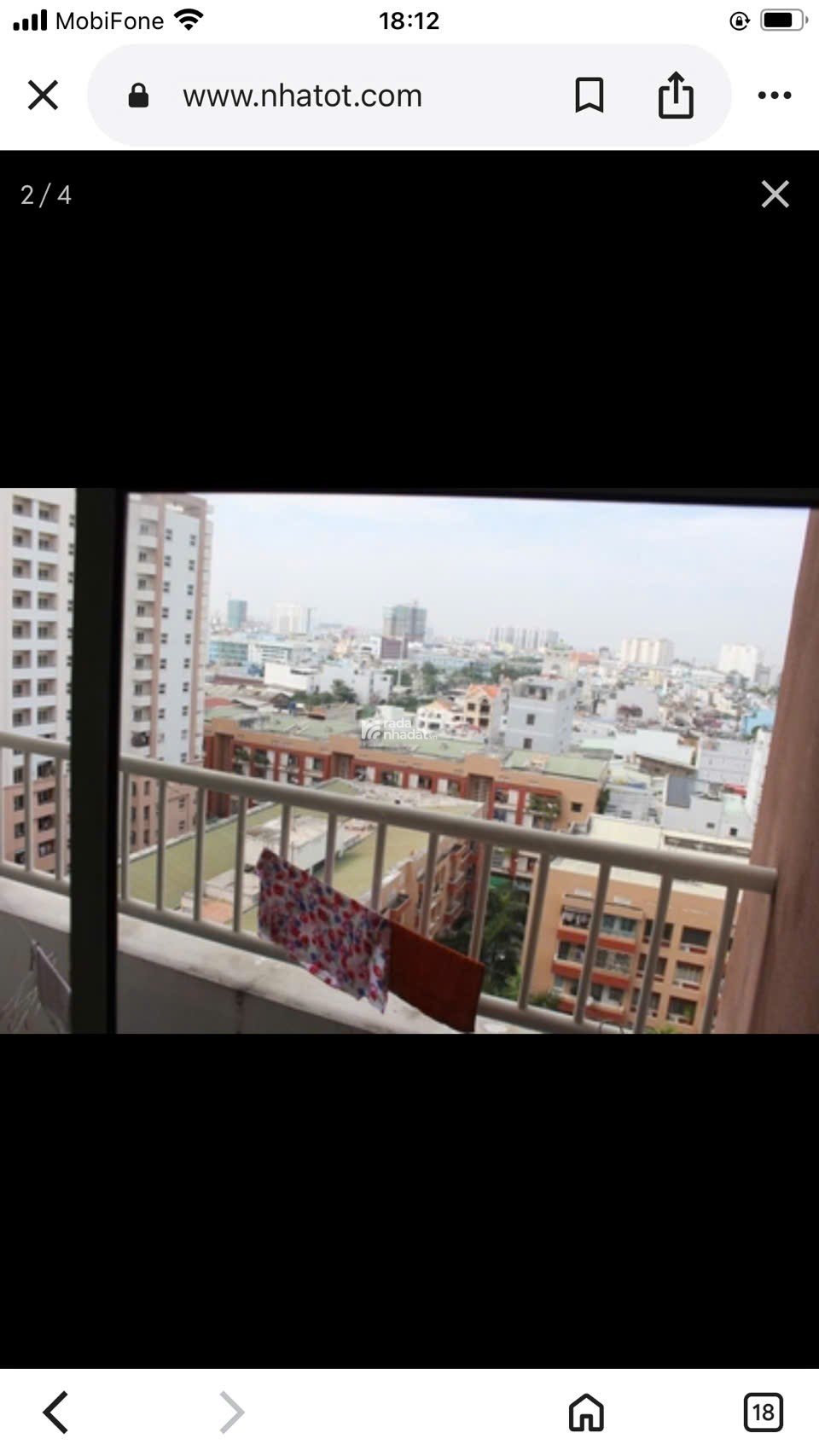 Bán chung cư bàu cát 2, Quận Tân Bình,dt45m2