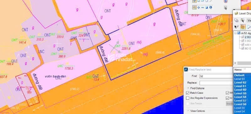Bán 700m2 có thổ cư mặt tiền đường QL1A xã Vĩnh Phương, Nha Trang , Khánh Hoà . Giá 5,3 tỉ