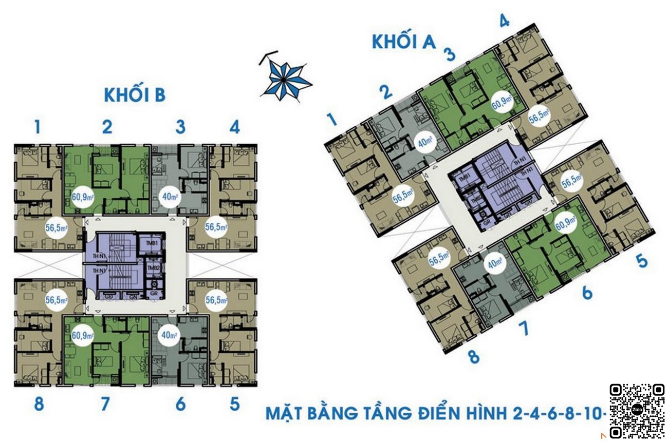 Bán căn hộ Thủ Thiêm SKy, đường Nguyễn Văn Hưởng, Thảo Điền, Quận 2: (57m2) giá 4.5 tỷ