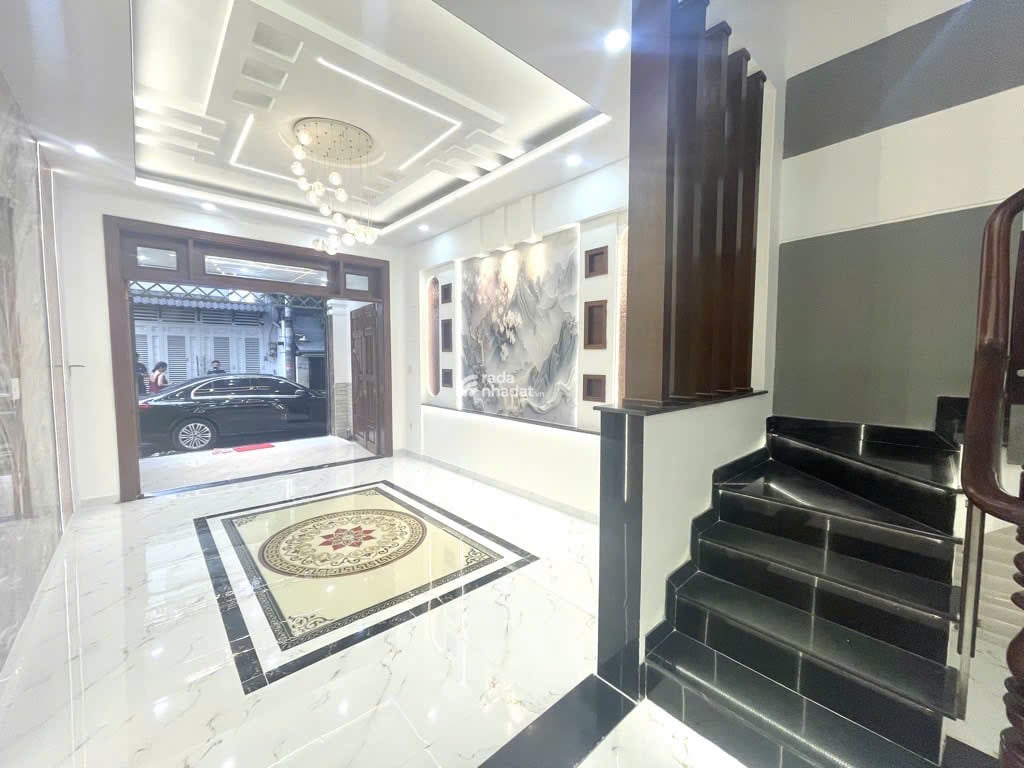 Nhà 4 tầng  Đường số 8  Thông Tây Hội  Gò Vấp  xe hơi vào nhà  4x16m  Giá 8.75 tỷ TL