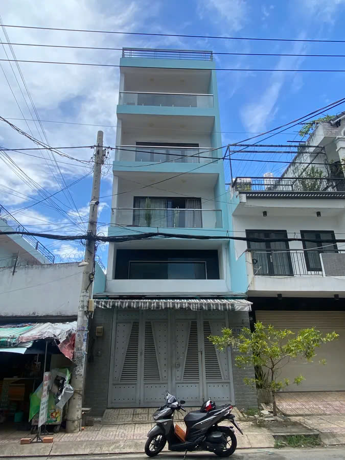 Nhà 4 Tầng, Hẻm 10m Nguyễn Hữu Tiến, 86m2, 5x17.5, tiện ở KD, giá mềm