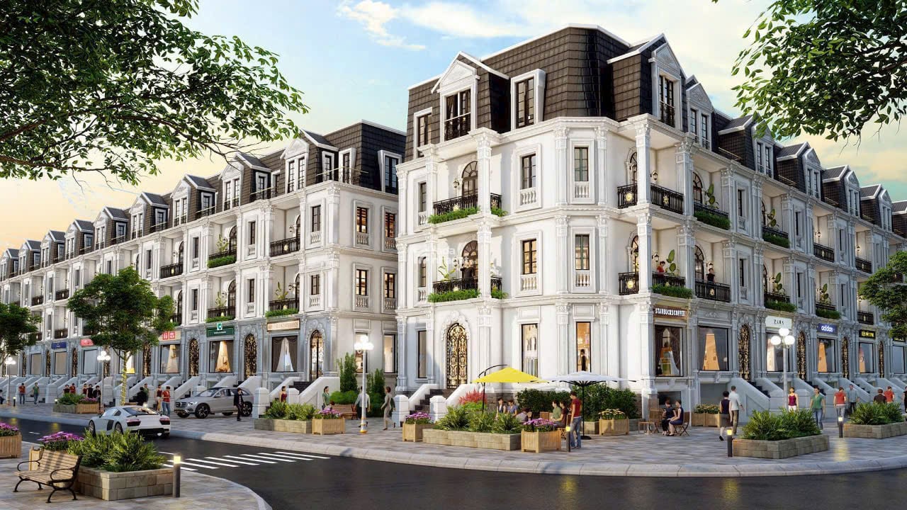  SHOPHOUSE 3 MẶT TIỀN - HIẾM CÓ NẰM NGAY TRUNG TÂM DỰ ÁN JADE SQUARE  