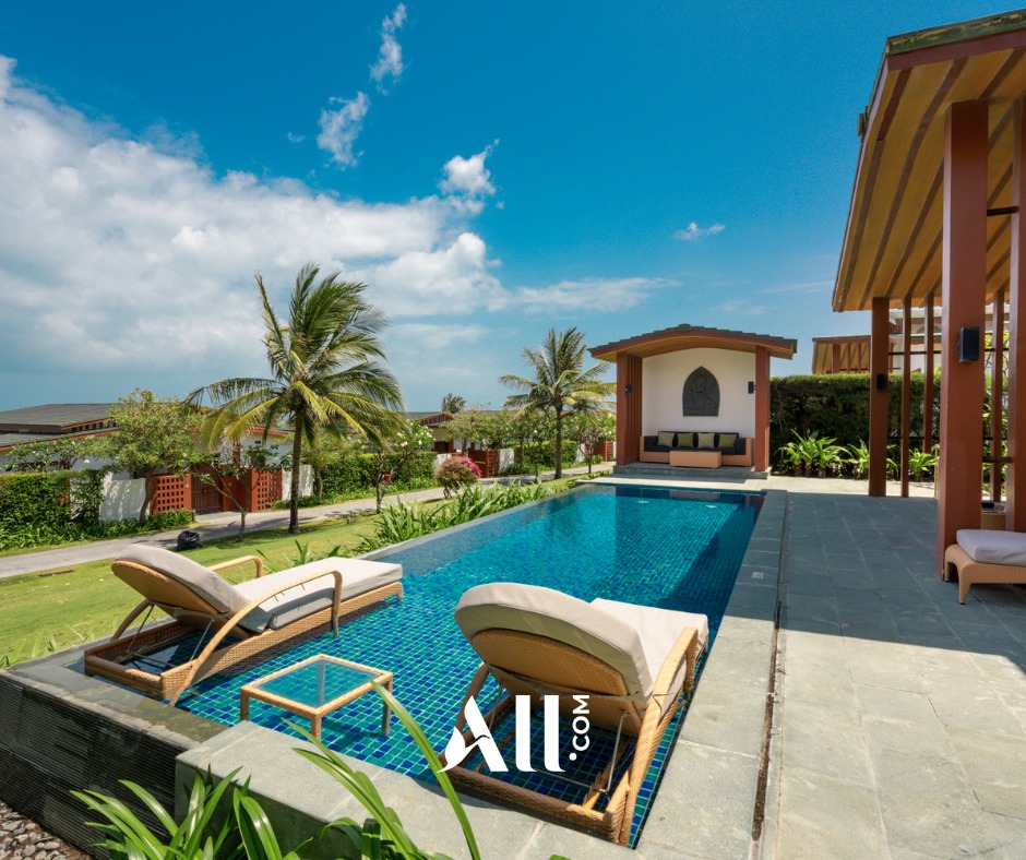 CẦN BÁN GẤP BIỆT THỰ MOVENPICK CAM RANH VIEW BIỂN 2PN - 481m2, GIÁ CHỈ 17 TỶ