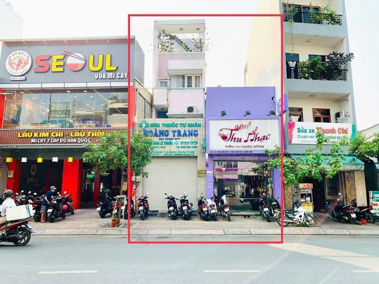 BÁN NHÀ MT TÂN SƠN NHÌ- TÂN PHÚ, 8X25M, 3 LẦU, 43 TỶ TL