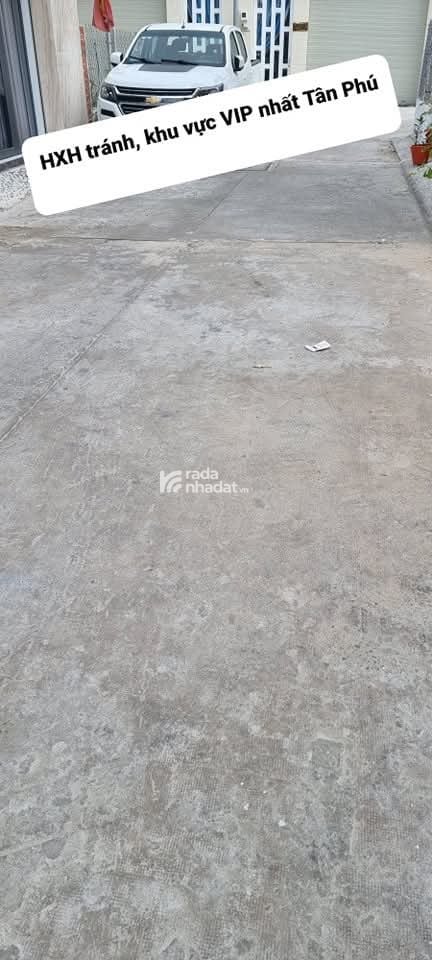 SÁT HẺM XE HƠI LÊ THÚC HOẠCH, TÂN PHÚ, CHUẨN 62M2 HIẾM CÓ. GIẢM 450TR CHỈ 9T TL TỐT