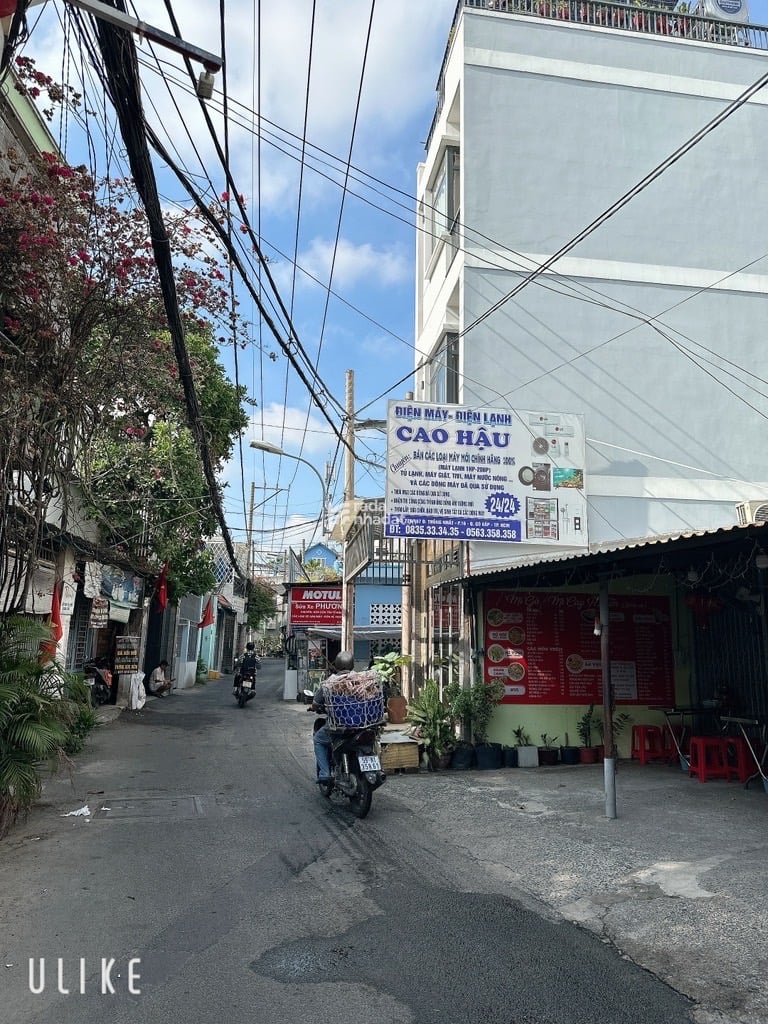 Bán nhà hẻm kinh doanh thông - 4x12m - 4 tầng - gần khu DC CityLand, Thống Nhất, 5.3 tỷ