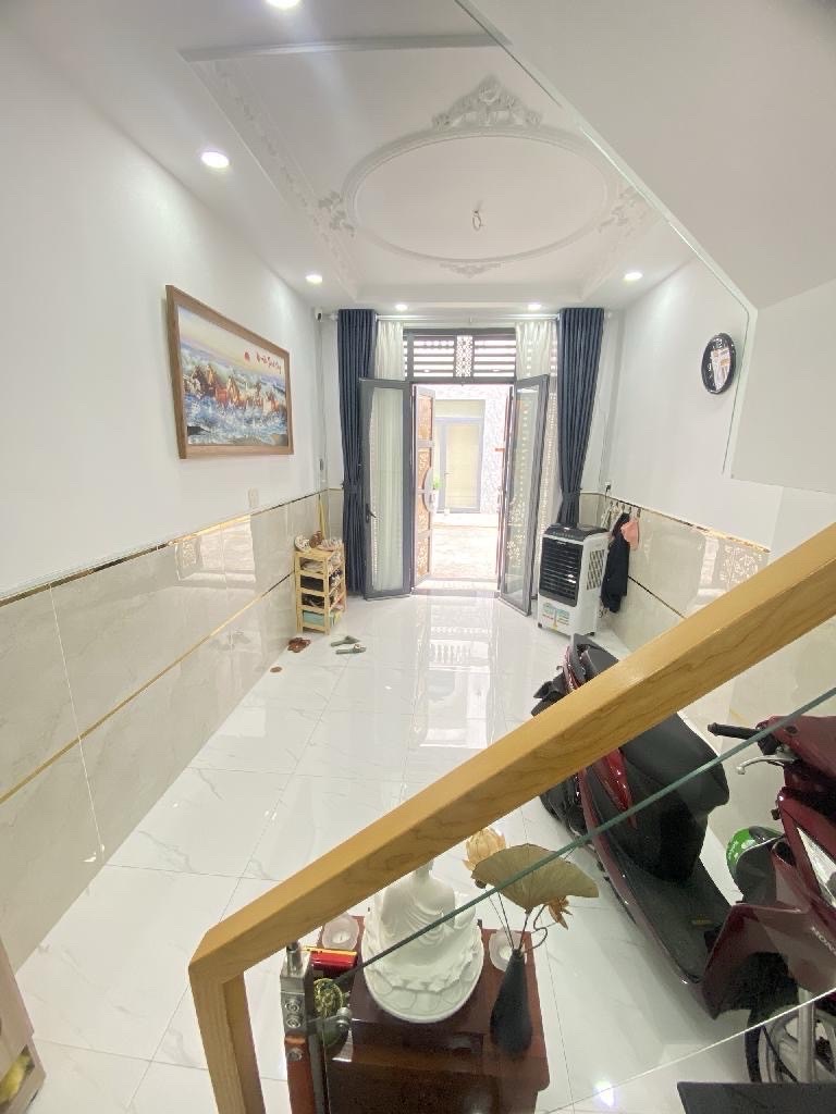 BÌNH TÂN HẺM Ô TÔ - NHÀ ĐẸP 4 TẦNG FULL NỘI THẤT 